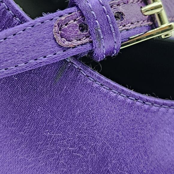 Versace Tempest Strappy Satin Platform Pumps in Purple EU 38.5 US 8.5 NWB $1445 - Picture 11 of 11